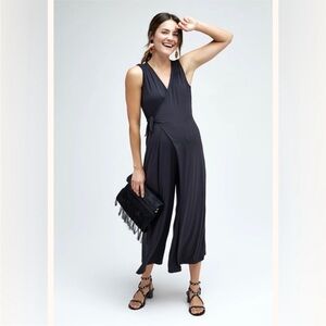 NOM Maternity Jumpsuit Black Size Small
